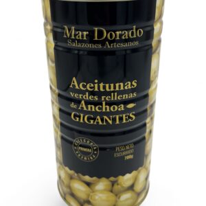 Aceitunas rellenas de Anchoa Gigantes